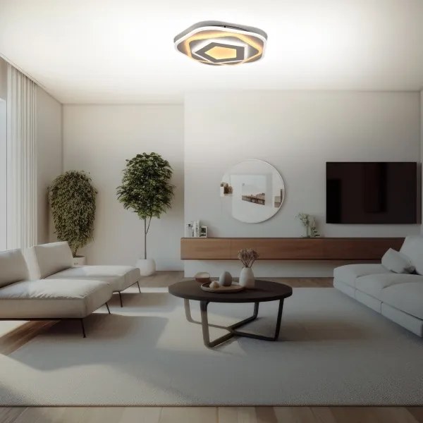 Brilagi - Lampada LED da soffitto dimmerabile MODERN LED/64W/230V 2700-6500K + D