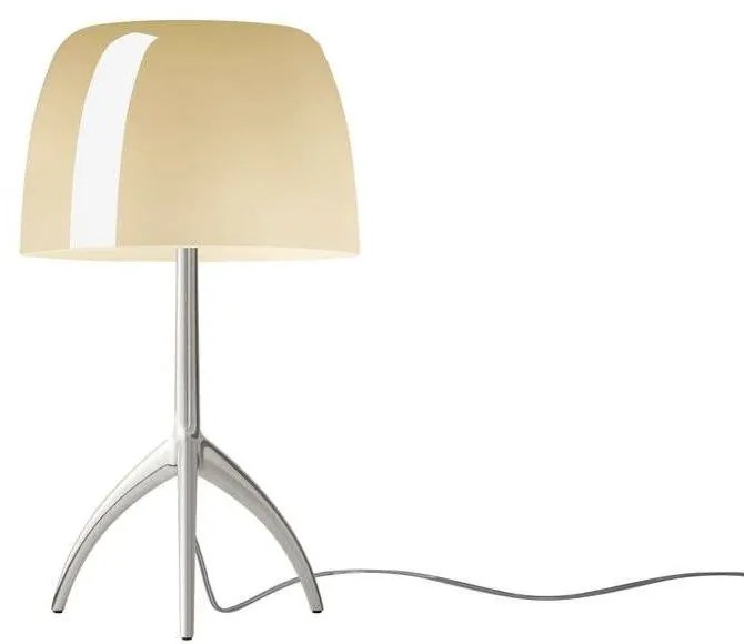 Foscarini - Lumiere Piccolo Lampada da Tavolo E14 Alu/Warm White Dimmerabile Foscarini