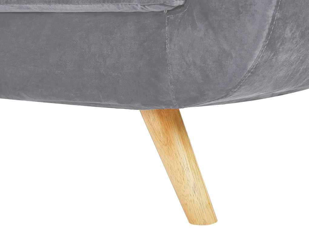 Copripoltrona Grigio BERNES Beliani