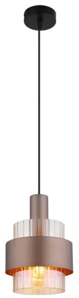 Globo 15560HA - Lampada a sospensione con cavo MILLEY 1xE27/60W/230V