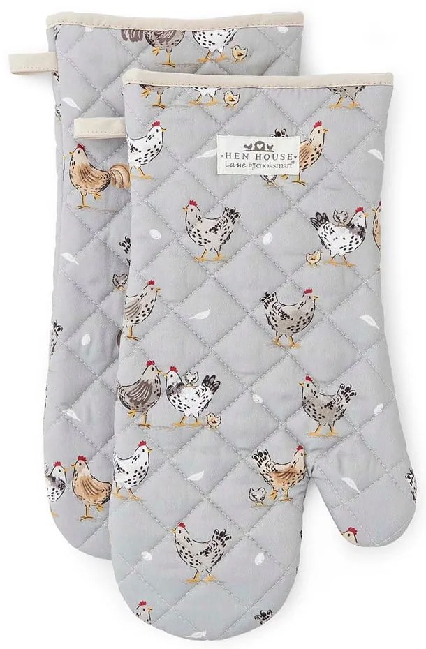 Set di guanti da forno in cotone 2 pz Hen House – Cooksmart ®