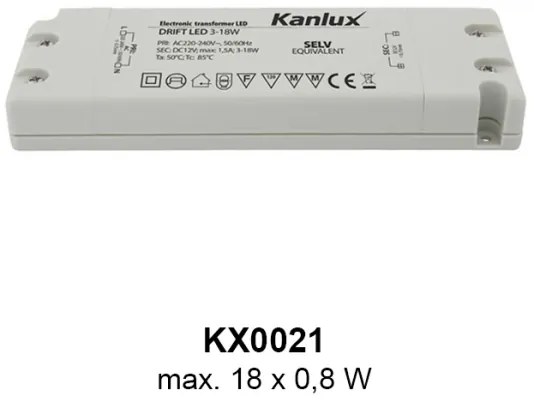 Kanlux 23100 - Lampada LED di orientamento SOLA 1xLED/0,8W/12V