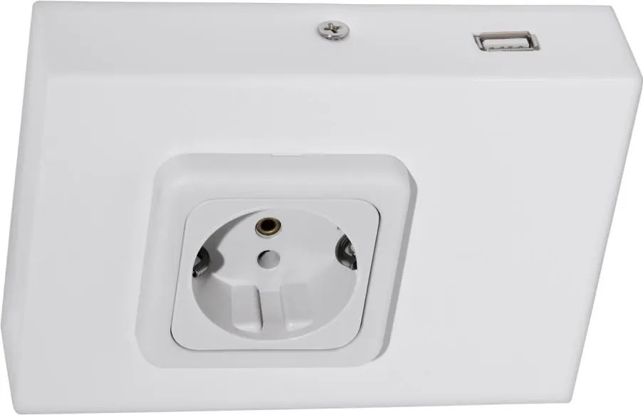 Eglo 94665 - Presa per sottopensile da cucina SCHUKO USB incluso TAXANO