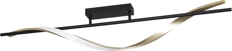 Eglo 902134-LED Plafoniera CONAPRATO LED/20W/230V 2700/4000/6500K nero/oro