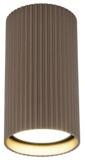 Faretto TUNE S 1xGU10/10W/230V 10 cm marrone