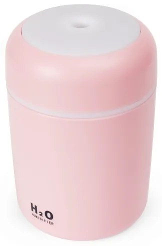 LED RGB Diffusore di aromi e umidificatore d'aria a ultrasuoni LED/2W 300ml rosa