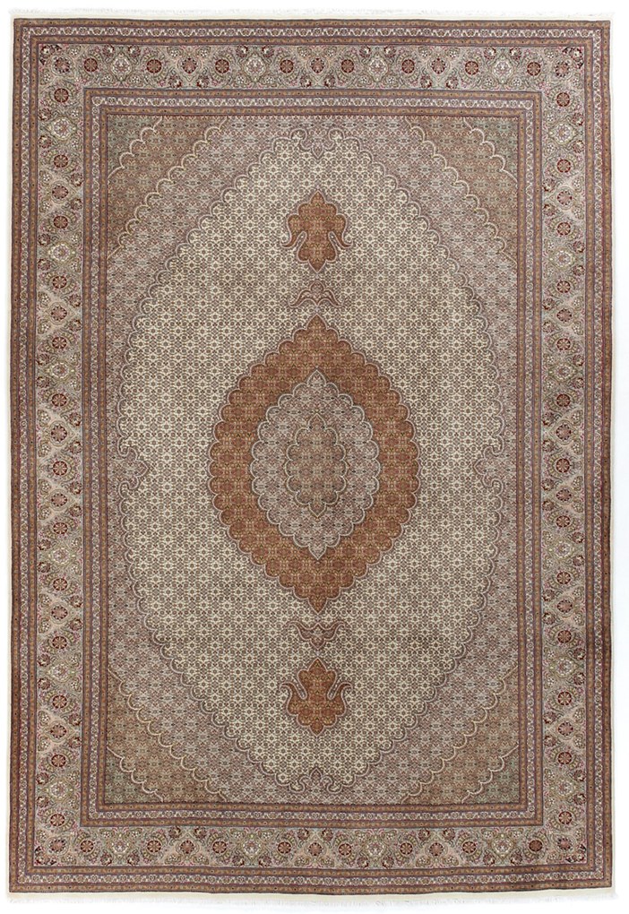 Tabriz Tappeto 310 x 200 (Iran) Annodato A Mano
