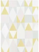 Tapete Alice von Majvillan - Soft Pink/ Yellow/ Grey