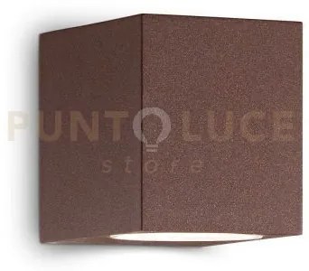 Up applique da esterno ip44 1 luce attacco g9 coffee
