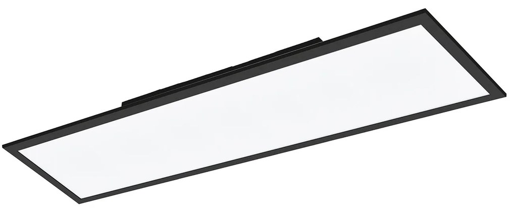 Plafoniera Moderna Salobrena-Z Alluminio Nero Luce Led Integrato 33,5W Ip20