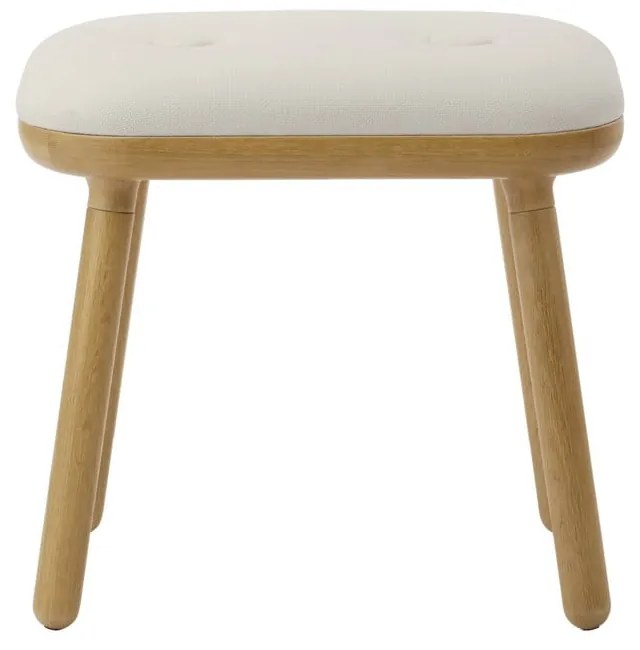 Sgabello bianco/di colore naturale Paff Tall – UMAGE