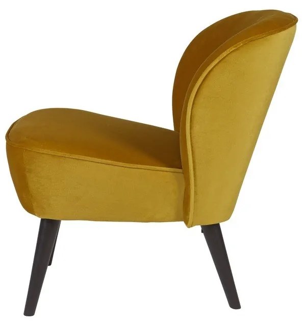 Sedia senape Sara - WOOOD