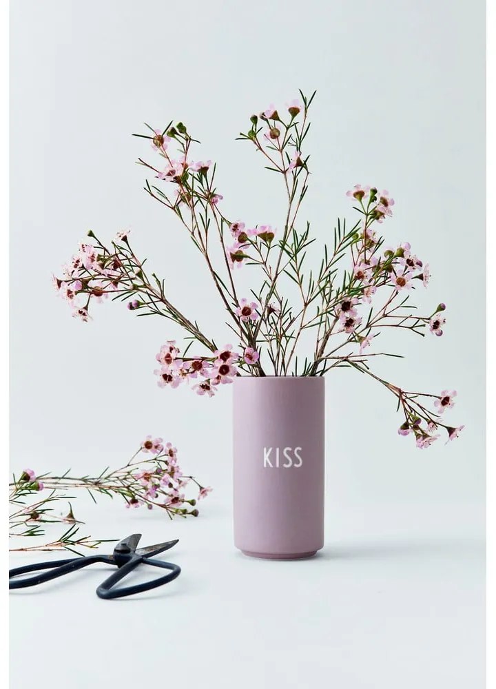 Vaso in porcellana viola Favourite - Design Letters