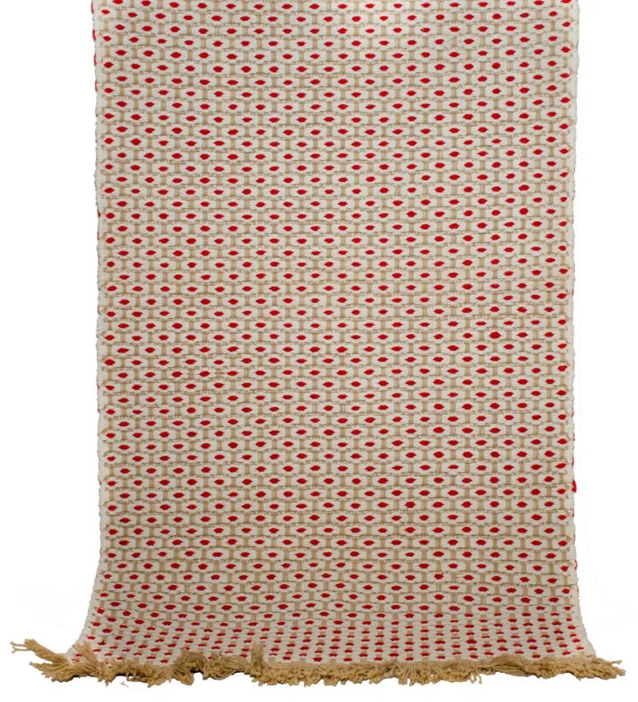 Tappeto bagno Bombay con frange cm. 110x55