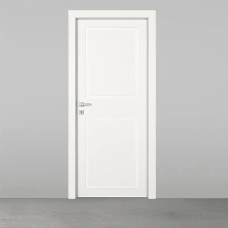 Porta tamburata battente Refine bianco L 60 x H 210 cm reversibile