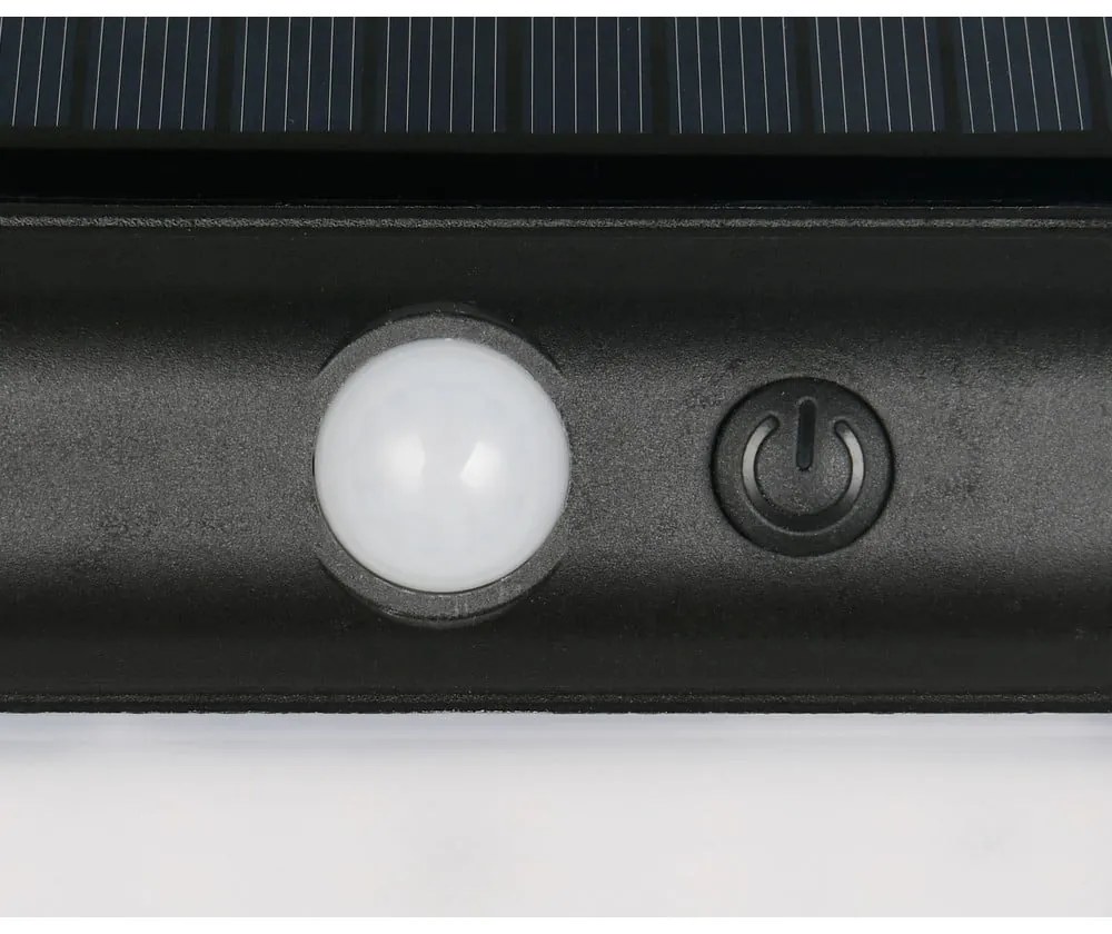 Illuminazione esterna LED con alimentazione a pannelli solari da parete (altezza totale 12 cm) Olinda – Trio