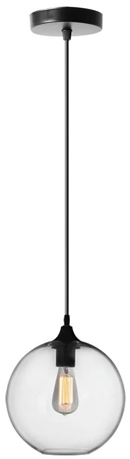 Lampada DA Soffitto Pensile Di Vetro APP311-1CP Loft