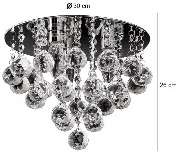 Lampada da soffitto 3xE14/60W/230V