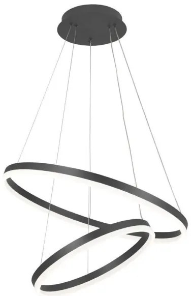 Lampadario a sospensione con filo LED dimmerabile LED/70W/230V 3000-6500K + telecomando