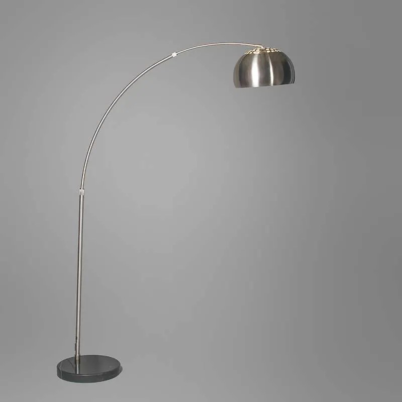 Lampada ad arco moderna in acciaio regolabile - Grande