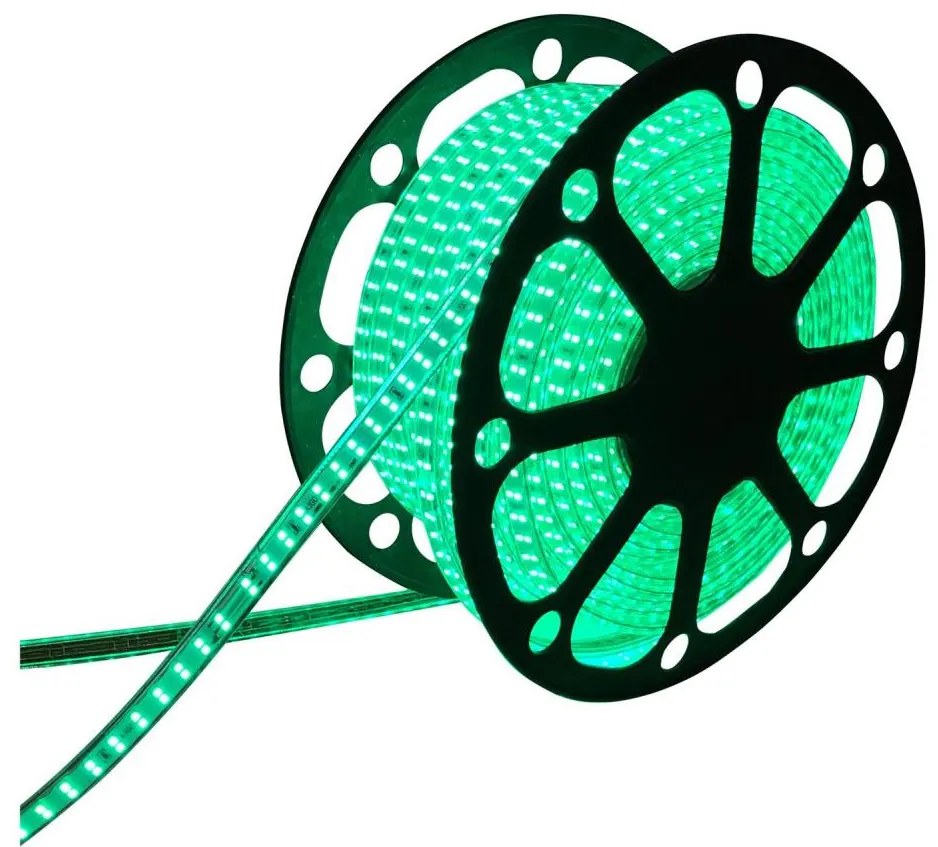 Aigostar - Striscia LED per esterni 50m LED/350W/230V verde IP65