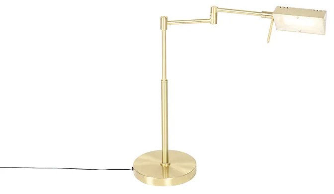 Lampada da tavolo di design oro con LED e dimmer touch - Notia