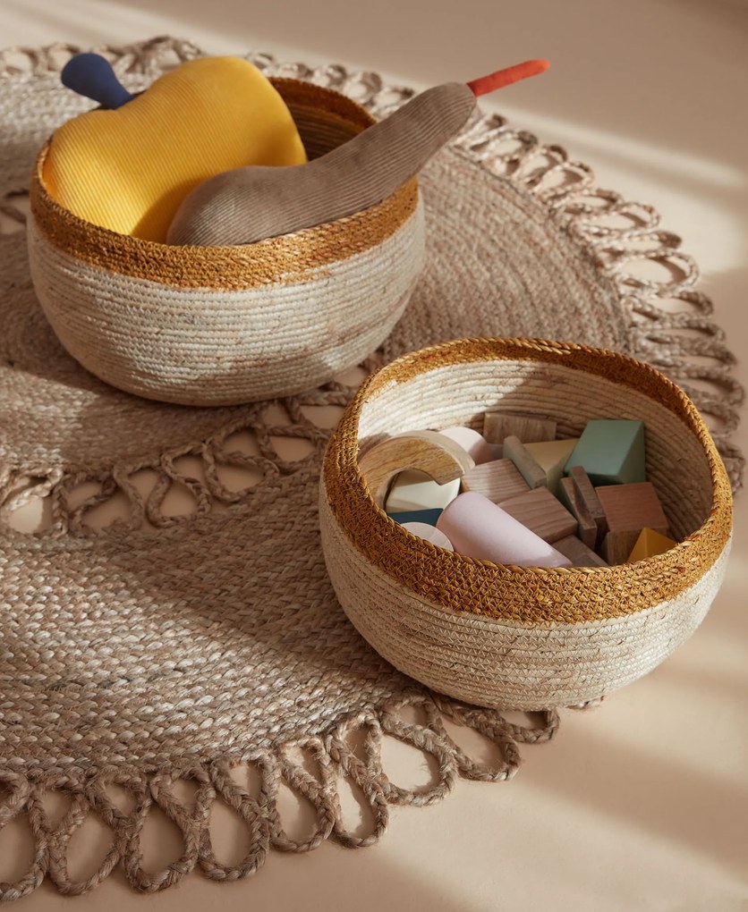 Kave Home - Cuscino a forma di pera Amarantha 100% cotone verde