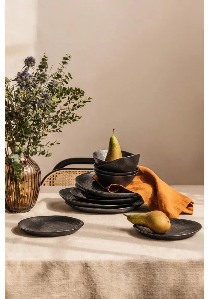 Set da pranzo in pietra 18 pz Dark Moon – Bonami Selection