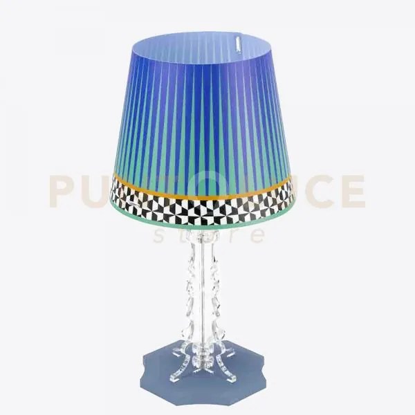 Lampada da tavolo piccola brighella 1 luce attacco e14 disegno ethnic