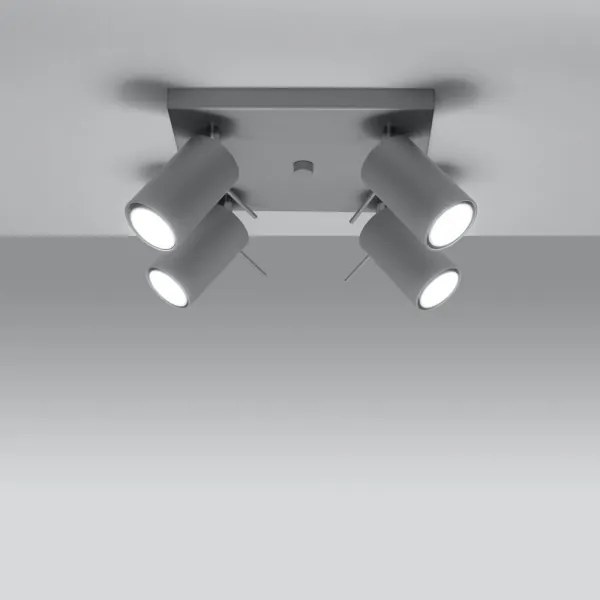 Sollux SL.0452 - Faretto da binario RING 4xGU10/10W/230V