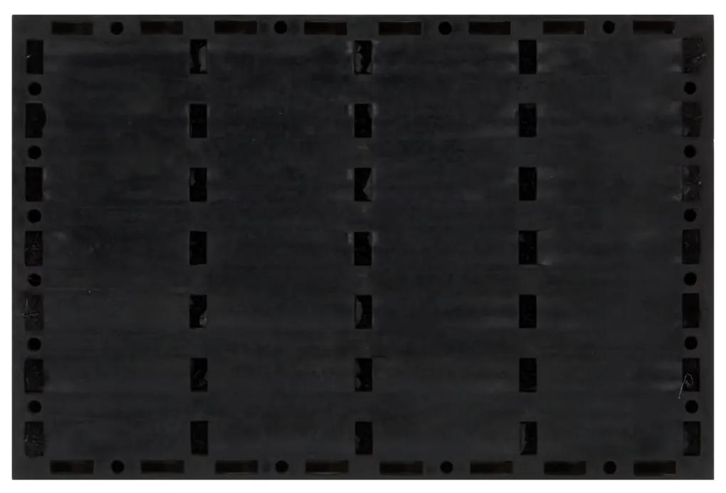 Zerbino Rettangolare 40x60 cm in Gomma e Fibra di Cocco