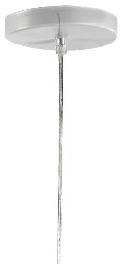 ONLI - Lampadario a sospensione con filo RICKY 1xE27/15W/230V diametro 40 cm bianco