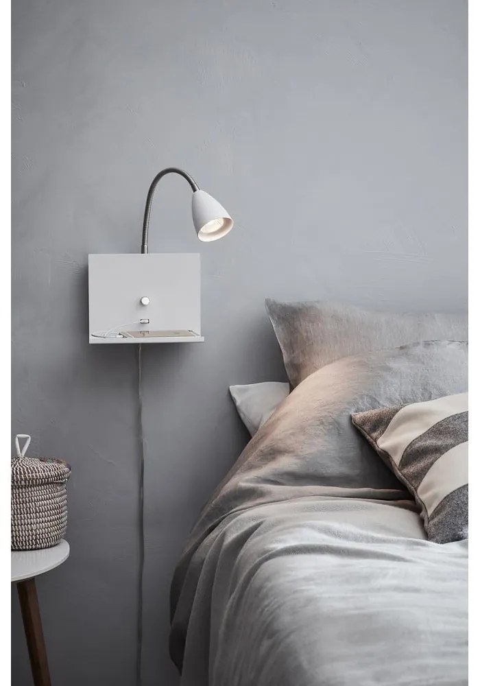 Lampada da parete bianca ø 6,5 cm Logi – Markslöjd