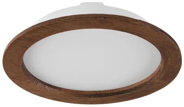 Lampada LED da incasso WOODY SPOT LED/23,5W/230V 4000K ciliegio ø 23,5 cm