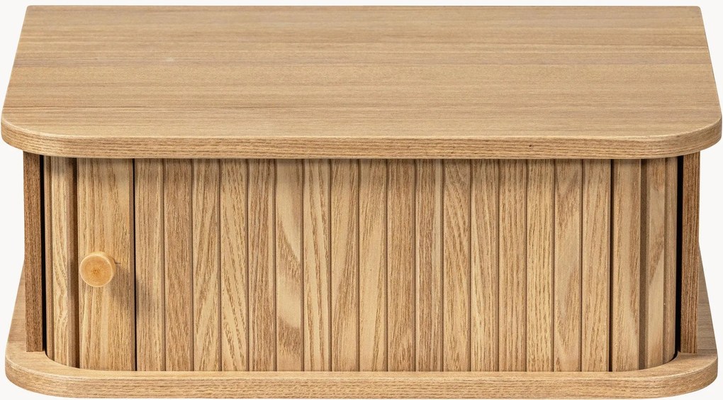 Comodino da parete in legno Jena