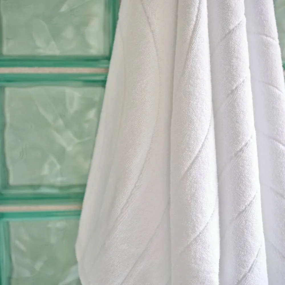 Asciugamano in spugna di cotone grigio chiaro 50x100 cm Time - Zone