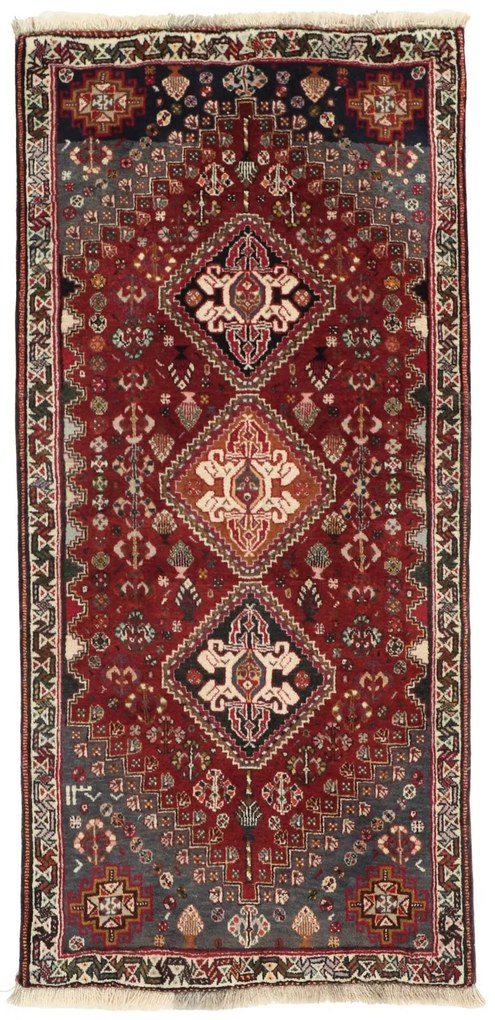 Gashghai Tappeto 70x140 (Iran) Annodato A Mano