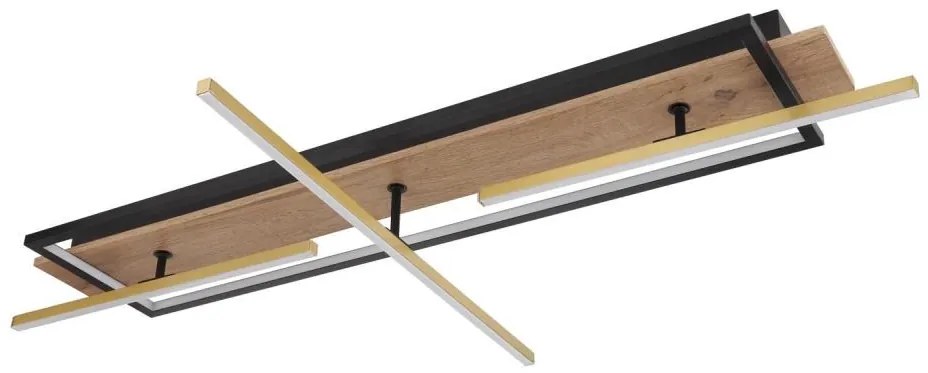 Globo 67296D2 - Plafoniera a LED BEATRIX LED/48W/230V marrone