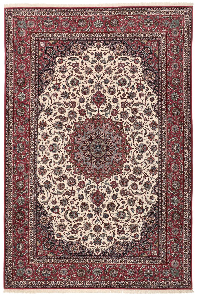 Isfahan Tappeto persiano 310x210 (Iran) Annodato A Mano