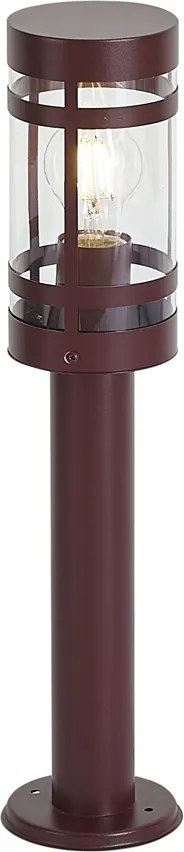 Lampada da esterno moderna rosso scuro 50 cm IP44 - Gleam