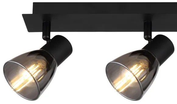 Globo 54307-3 - Luce Spot CLAUDE 3xE14/40W/230V nero