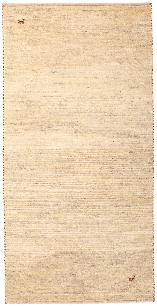 Gabbeh Tappeto persiano 70 x 140 Beige (Iran) Annodato A Mano