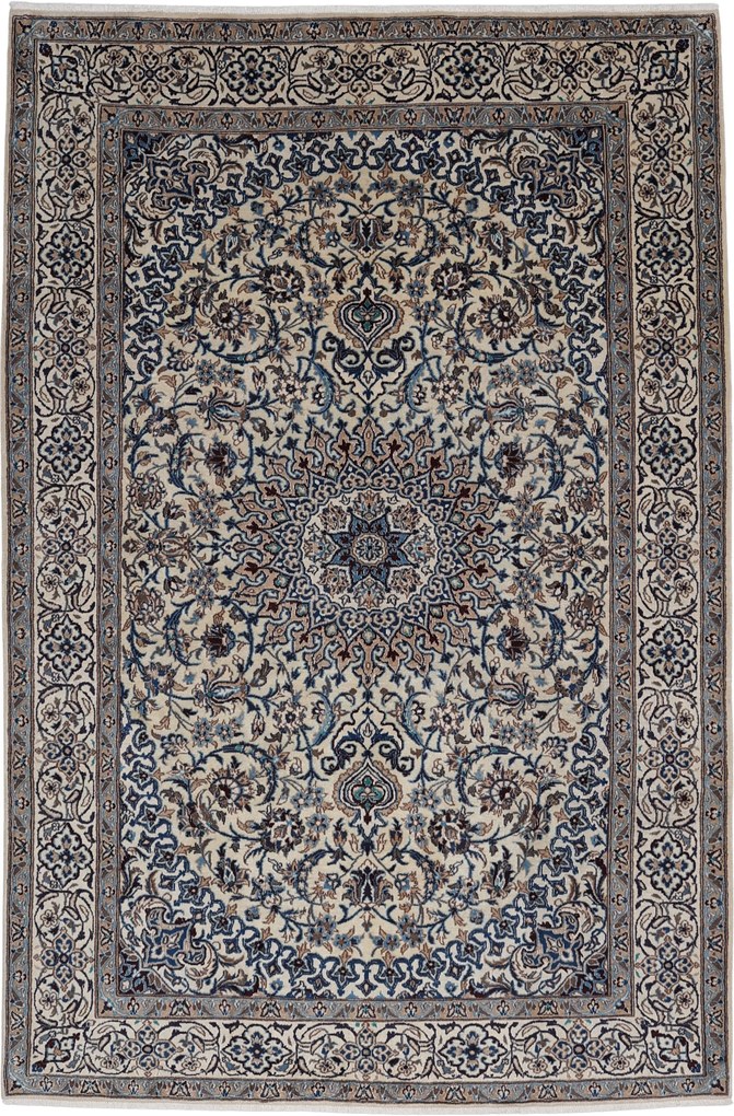 Nain Tappeto 300 x 200 (Iran) Annodato A Mano