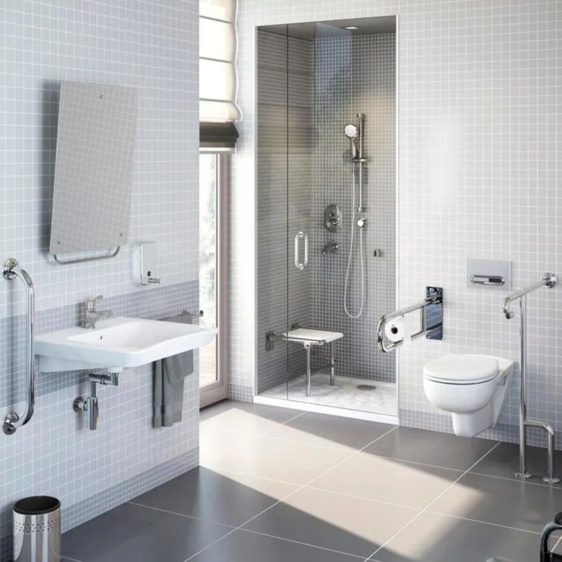 Vaso WC sospeso VITRA conforma, sedile escluso P 70 x L 35.5 x H 46 cm bianco