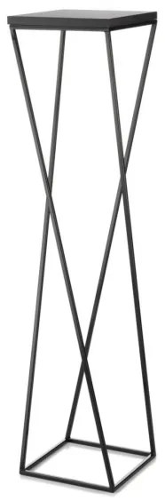 Portafiori LOFT 100x24 cm nero