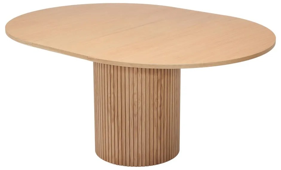 Tavolo da pranzo rotondo in rovere pieghevole ø 115 cm Malaga - Bonami Selection