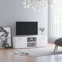 Mobile Porta TV Bianco 120x34x37 cm in Truciolato cod mxl 62083