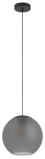 Eglo 390212 - Lampadario a sospensione con filo ARANGONA 1xE27/40W/230V fumé