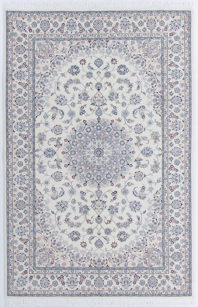 Nain Tappeto 210 x 140 (Iran) Annodato A Mano