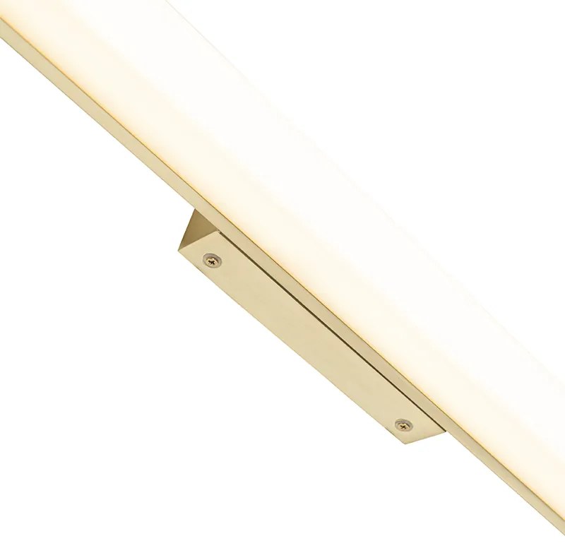 Lampada da parete per bagno in ottone 92 cm con LED IP44 - Cascada